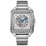 The VELLAX Dynasty - White - Steel Bracelet - Automatic Mechanical Watch