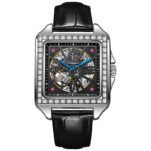 The VELLAX Dynasty - Black - Classic Leather Strap - Automatic Mechanical Watch